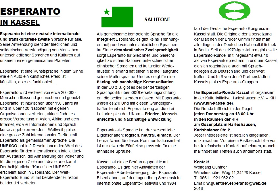Esperato in Kassel in DE